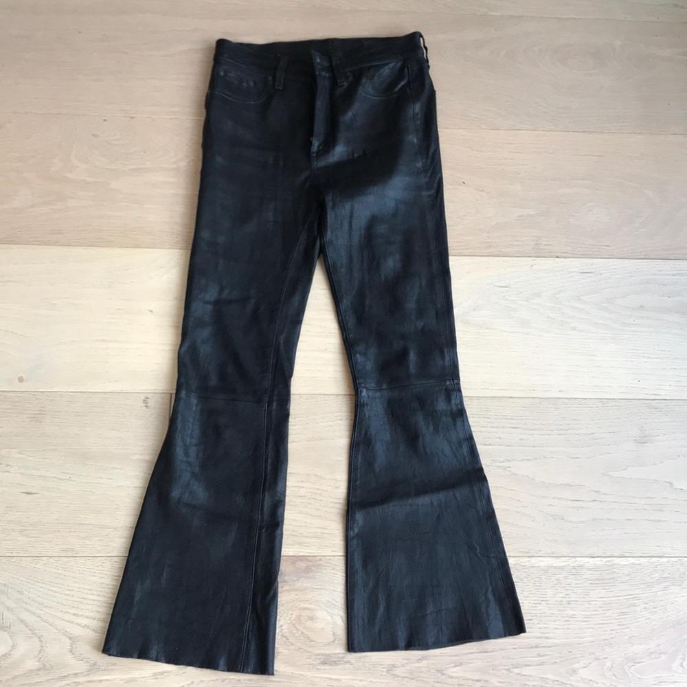 Authentic Rag and Bine leather pants